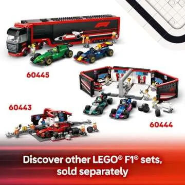 LEGO City F1 McLaren Race Car Toy for Kids - Ages 6+