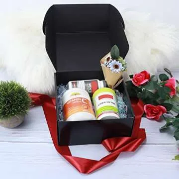 Rempry Black Shipping Boxes Pack of 20 - Stylish & Durable