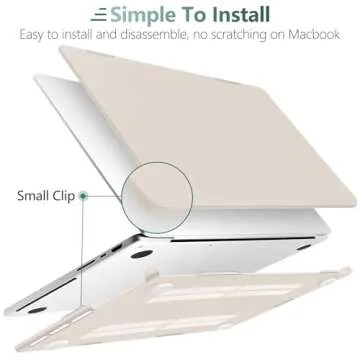 DONGKE MacBook Pro 14-Inch Case with Keyboard Cover