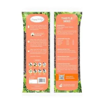 Happy Wings Nyjer Seeds for Attracting Wild Birds