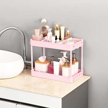 KINGRACK 3-Tier Rolling Utility Storage Cart for Home