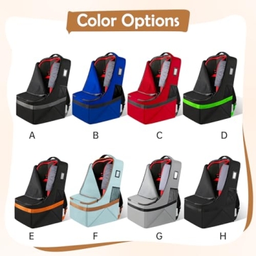 YOREPEK Padded Car Seat Travel Bag for Airplane Safety