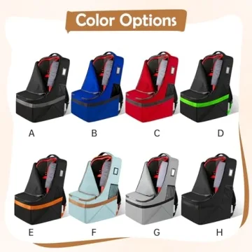 YOREPEK Padded Car Seat Travel Bag for Airplane Safety