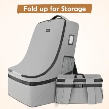 YOREPEK Padded Car Seat Travel Bag for Airplane Safety