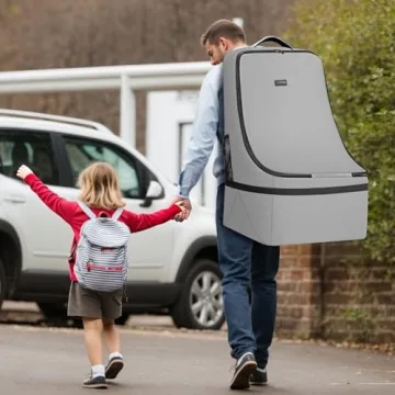 YOREPEK Padded Car Seat Travel Bag for Airplane Safety