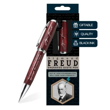 Engraved Freud Quote Pen - Psychology Gift for Therapists