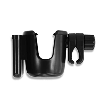 WONDERFOLD Stroller Wagon Cup & Phone Holder - Black