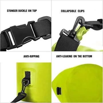 Unigear Waterproof Dry Bag for Kayaking and Boating