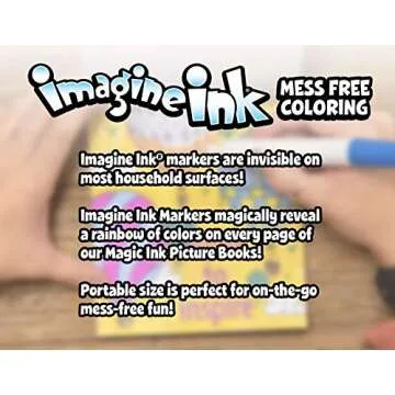 Nickelodeon PAW Patrol 20-Page Imagine Ink Coloring Book with 1 Mess Free Marker Bendon 38709