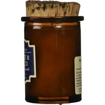 Whiskey Tobacco Spirit Candle 5 oz - Amber