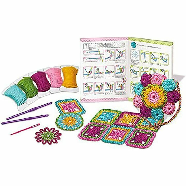 Easy-To-Do Crochet Kit for Kids & Teens - 4M 3625