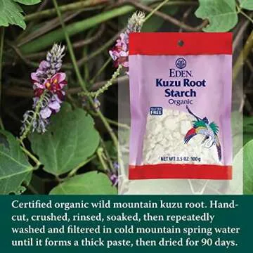 Eden Kuzu Root Starch - Organic Thickener for Cooking