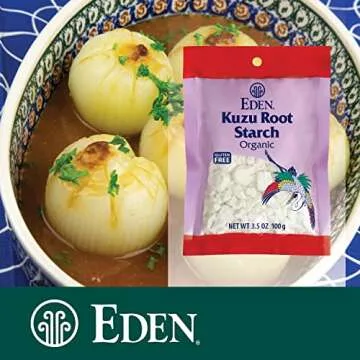 Eden Kuzu Root Starch - Organic Thickener for Cooking