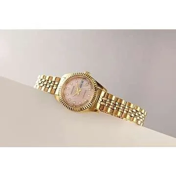 Armitron Women's Genuine Crystal Accented Bracelet Watch, 75/2475