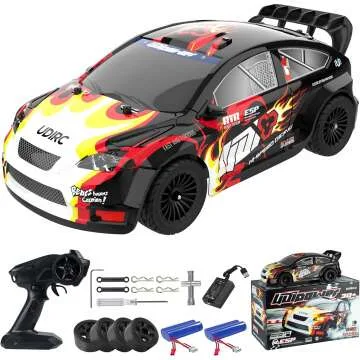 Remote Control Car 1/16 Scale 30+MPH 4WD Drift RC Car, 7.4V 1200mAh RC Off-Road Car with Upgraded Br...