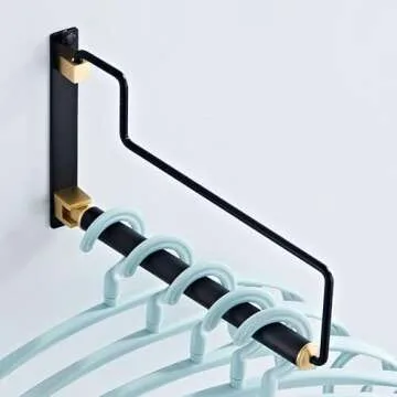 NEWRAIN Wall-Mounted Clothes Drying Rack for Efficient Use