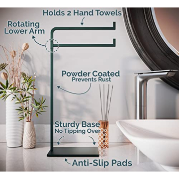 Durable Hand Towel Stand for Bathroom Counter