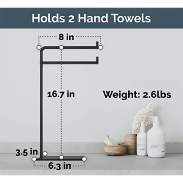 Durable Hand Towel Stand for Bathroom Counter