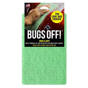Bugs Off Pads 1 Pack - Eco-Friendly Bug Removal Solution for All Vehicles