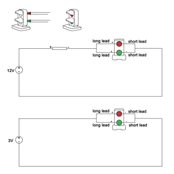 Evemodel LED Railway Dwarf Signal for HO OO Scale