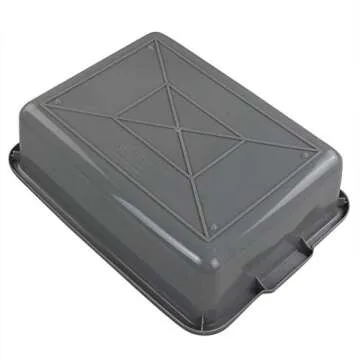 Eagrye Bus Tubs | 4-Pack, 13L, Grey for Kitchen Storage