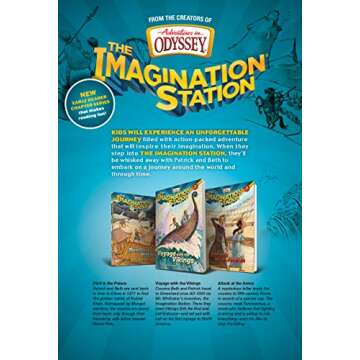 Imagination Station Books 3-Pack: Voyage with the Vikings / Attack at the Arena / Peril in the Palac...