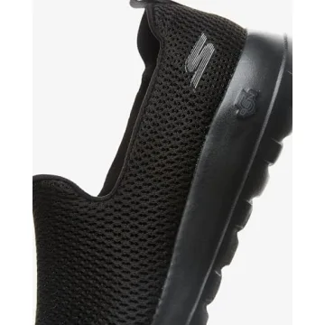 Skechers Men's Go Walk Max-Athletic Air Mesh Slip on Walkking Shoe Sneaker,Black,7 X-Wide US