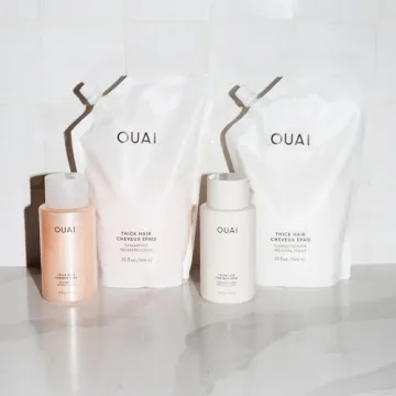 OUAI Thick Hair Conditioner for Hydration and Frizz Control