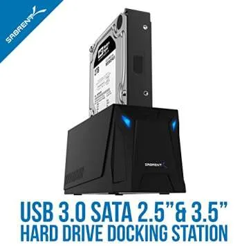 SABRENT USB 3.0 SATA External Hard Drive Dock