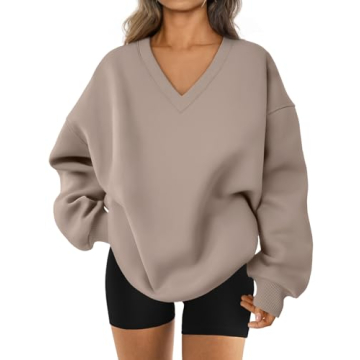 Trendy Queen Womens Oversized Sweatshirts Hoodies Fall Fashion 2024 Outfits Winter Clothes Sweaters ...