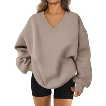 Trendy Queen Womens Oversized Sweatshirts Hoodies Fall Fashion 2024 Outfits Winter Clothes Sweaters ...
