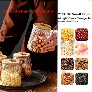 FANTESTICRYAN Glass Storage Canister 700ml Airtight