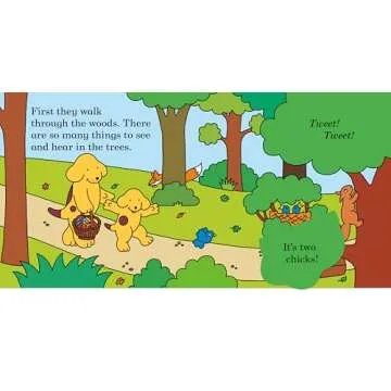 Lift-the-Flap Spot Book for Toddler Easter Fun