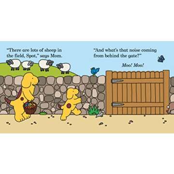 Lift-the-Flap Spot Book for Toddler Easter Fun