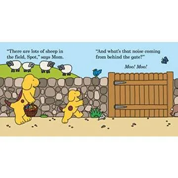 Lift-the-Flap Spot Book for Toddler Easter Fun