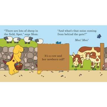 Lift-the-Flap Spot Book for Toddler Easter Fun