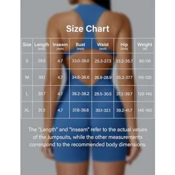 YEOREO Jumpsuits for Women Zip Up Workout Backless One Piece Tummy Control Sleeveless Emma Sexy Yoga Bodysuits Bright Blue S