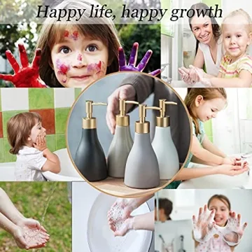 Elegant Gold Soap Dispenser for Kitchen and Bathroom