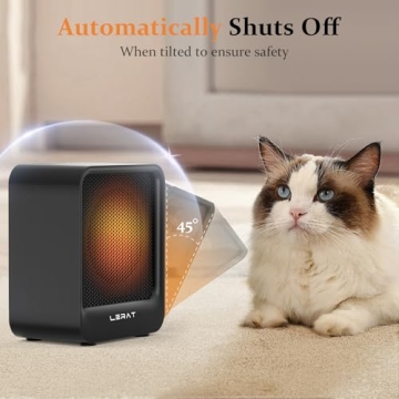 500W Electric Space Heater - Compact Indoor Heater