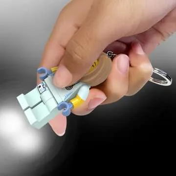 Lego City Large 3 Inch Tall Figure Keychain Light - Veterinarian/Nurse (KE156H)