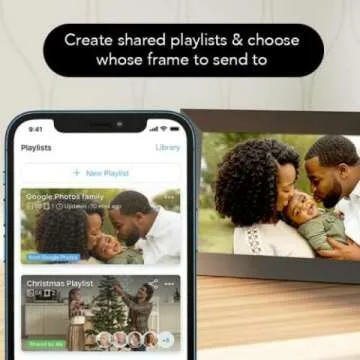 Nixplay 10.1" WiFi Digital Picture Frame - Instant Sharing