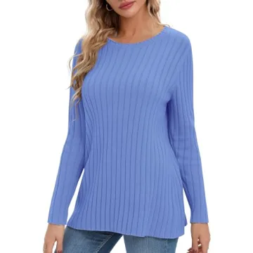 Urban CoCo Women's Lightweight Pullover Sweater for Fall