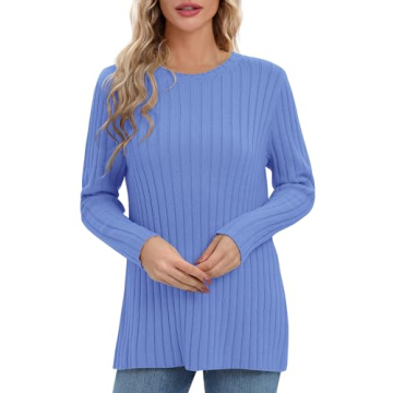 Urban CoCo Women's Lightweight Pullover Sweater for Fall