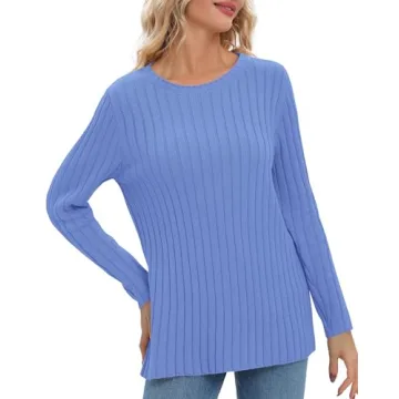 Urban CoCo Women's Lightweight Pullover Sweater for Fall