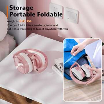 Active Noise Cancelling Headphones with 40 Hours Playtime