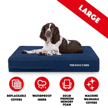 Orthopedic Memory Foam Dog Bed for Ultimate Comfort