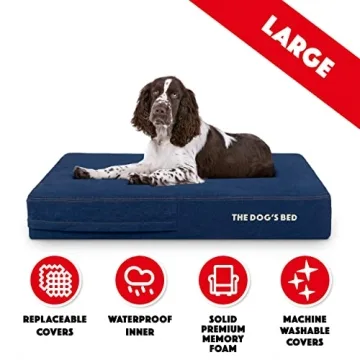 Orthopedic Memory Foam Dog Bed for Ultimate Comfort