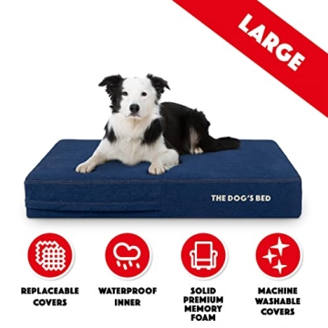 Orthopedic Memory Foam Dog Bed for Ultimate Comfort