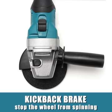 HOTLOOP Cordless Angle Grinder for Makita 18V Battery