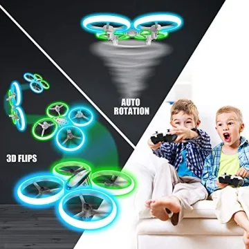 Q9s Drone: Beginner Friendly, LED, Indoor/Outdoor Fun